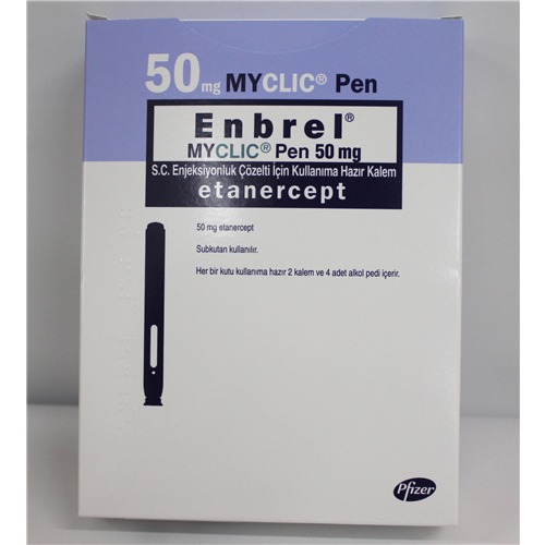 Enbrel 50mg (Pack of 2 Pre filled Pen) ^