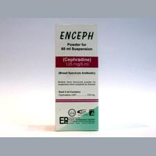 Enceph suspension 125 mg 60 mL