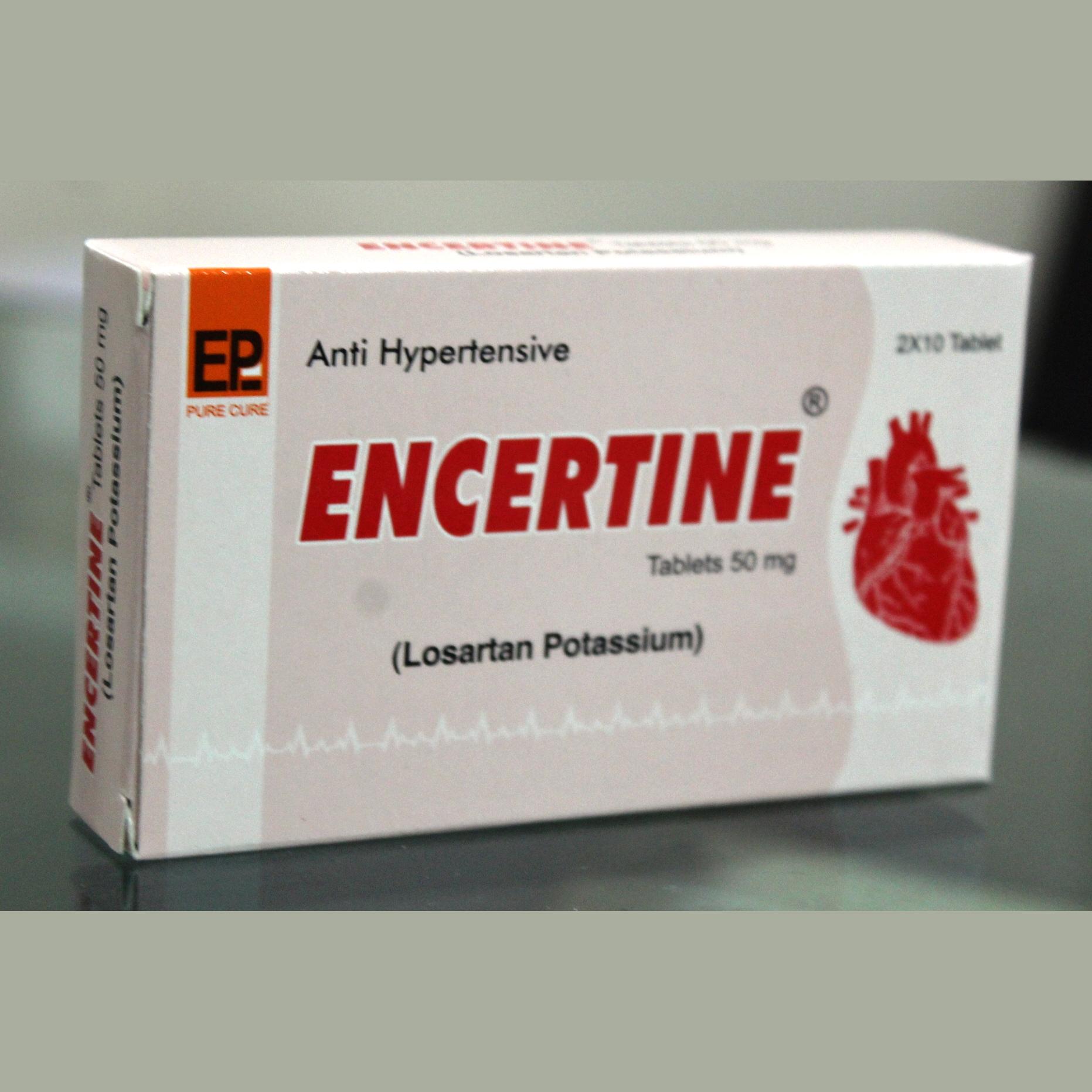 Encertine tablet 50 mg 2×10’s