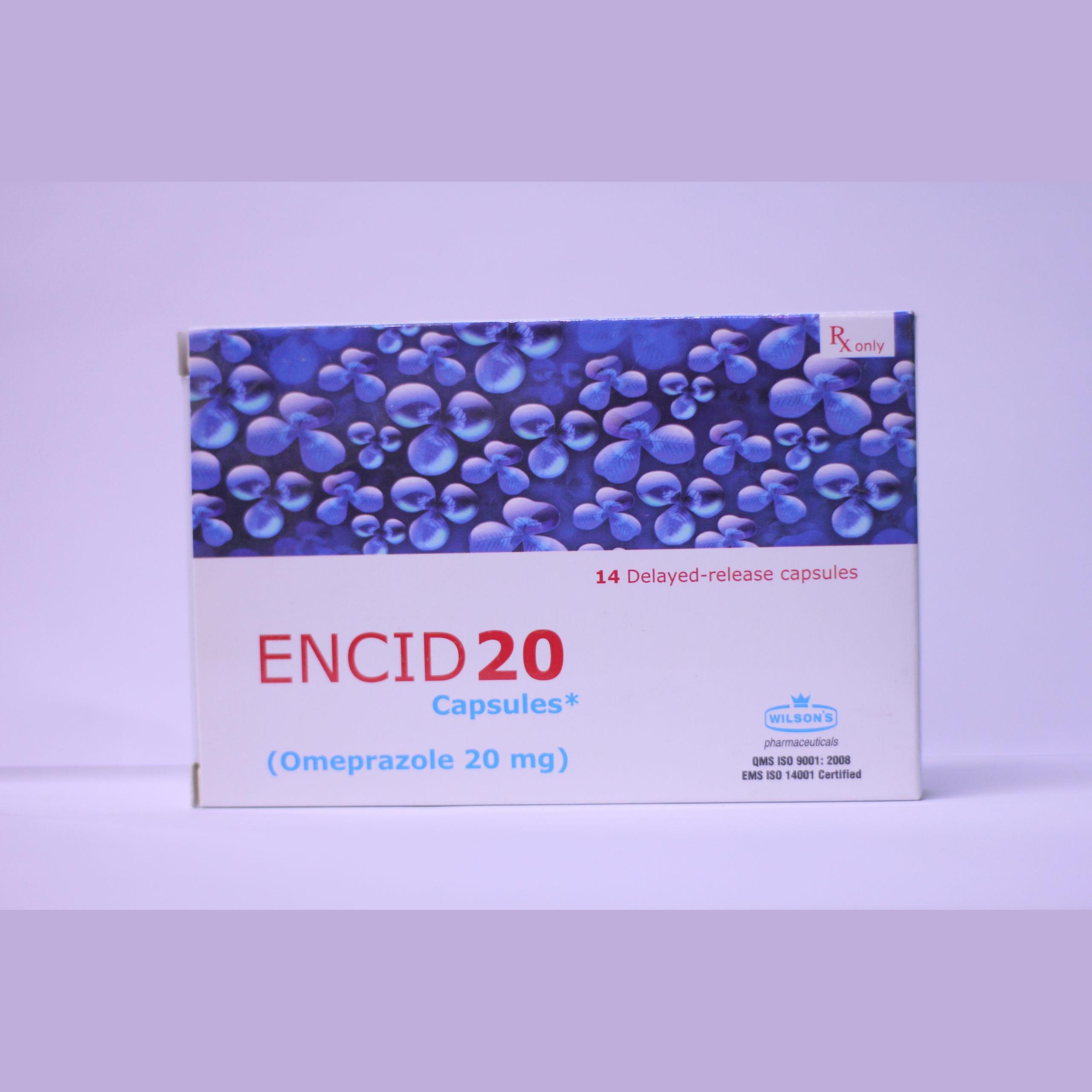 Encid capsule 20 mg 2×7’s