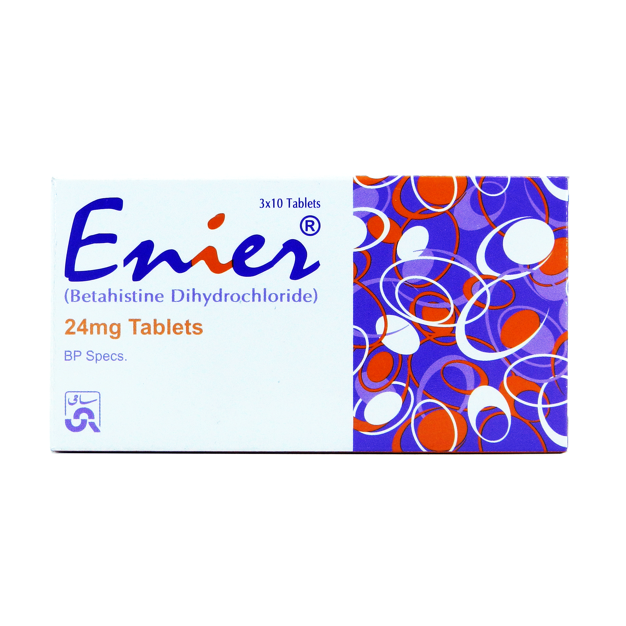 Enier tablet 24 mg 30’s