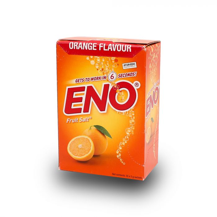 Eno Fruit Salt Powder Orange 12 Sachetx5 gm
