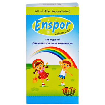 Enspor suspension 125 mg 60 mL