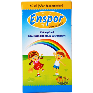 Enspor suspension 250 mg 60 mL