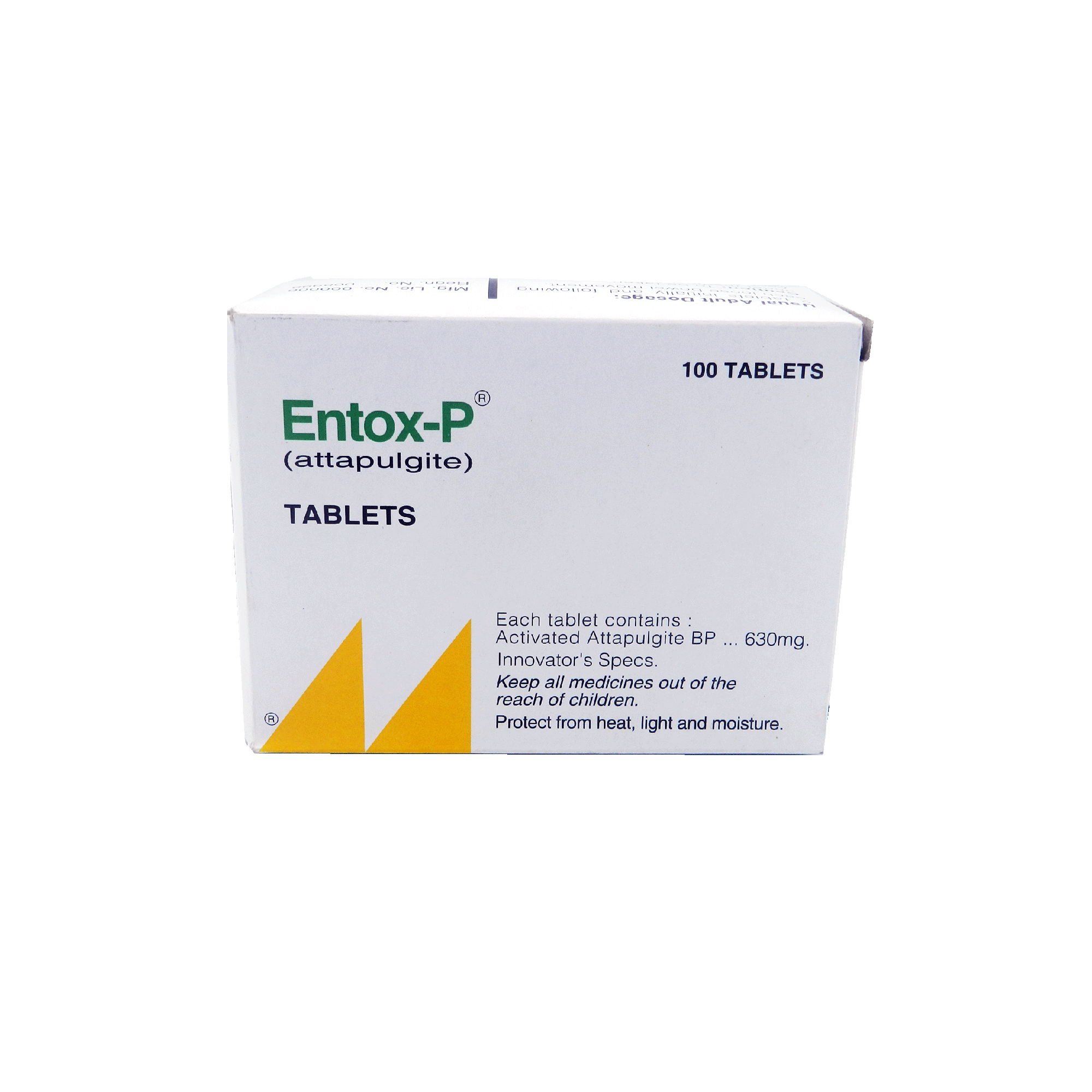 Entox-P tablet 500 mg 10×10’s