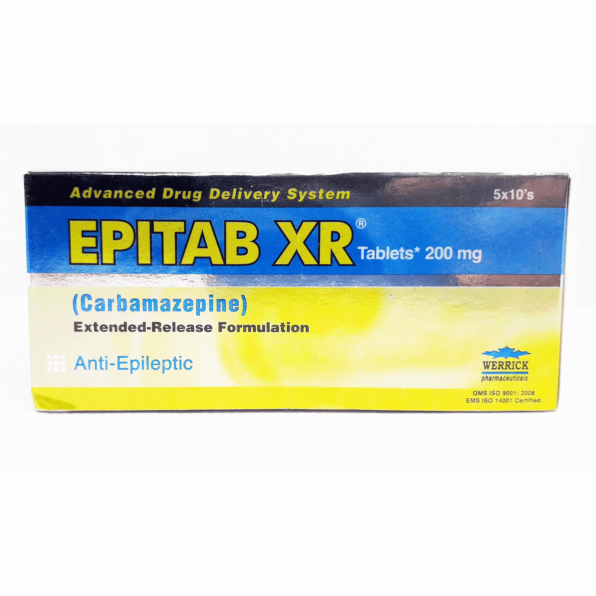 Epitab XR tablet 200 mg 5×10’s