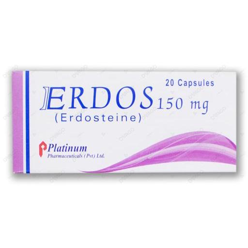 Erdos capsule 150 mg 2×10’s