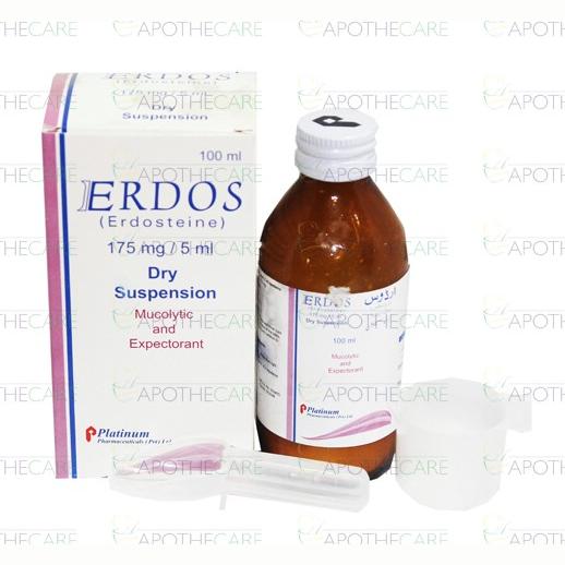 Erdos suspension 175 mg 100 mL