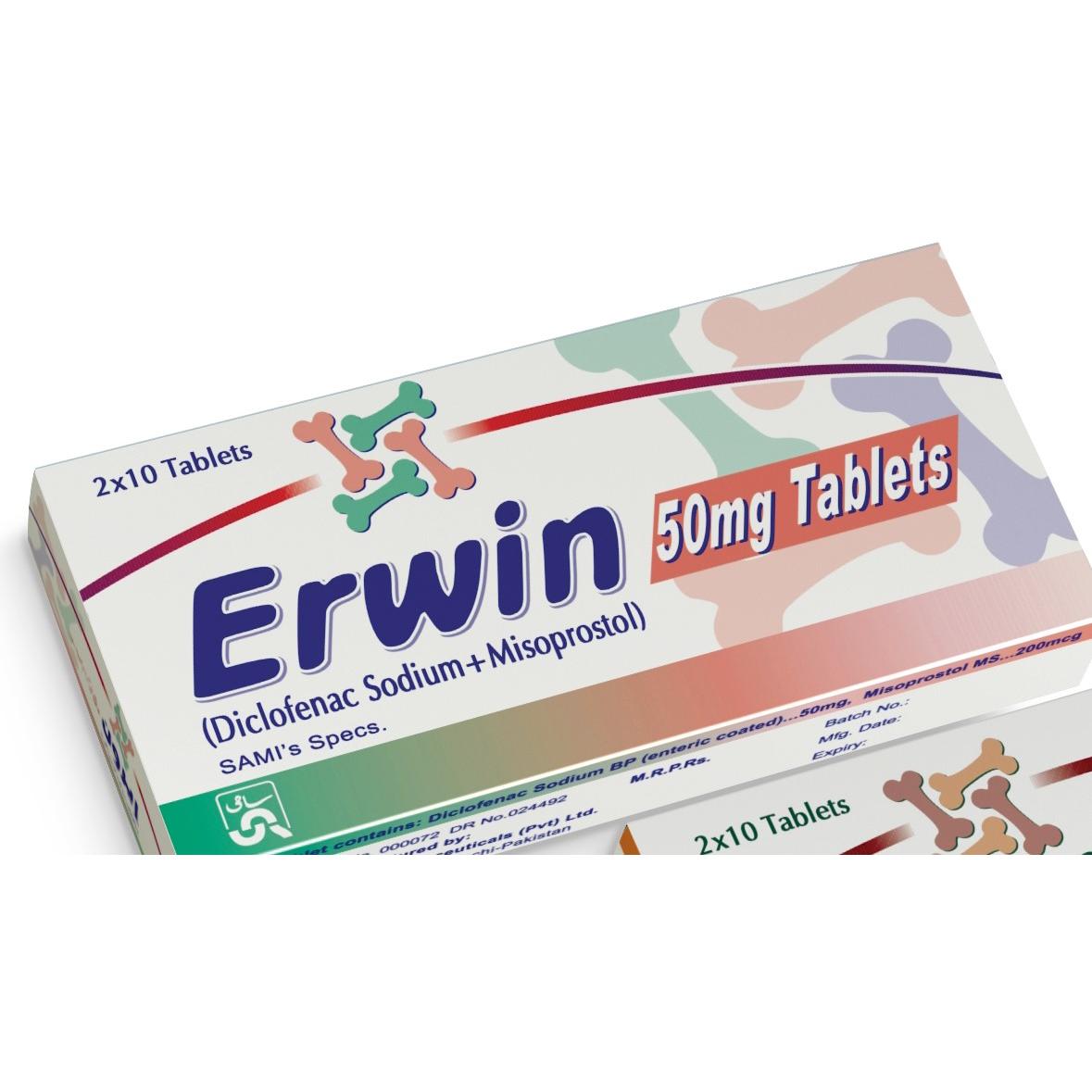 Erwin tablet 50/0.2 mg 20’s
