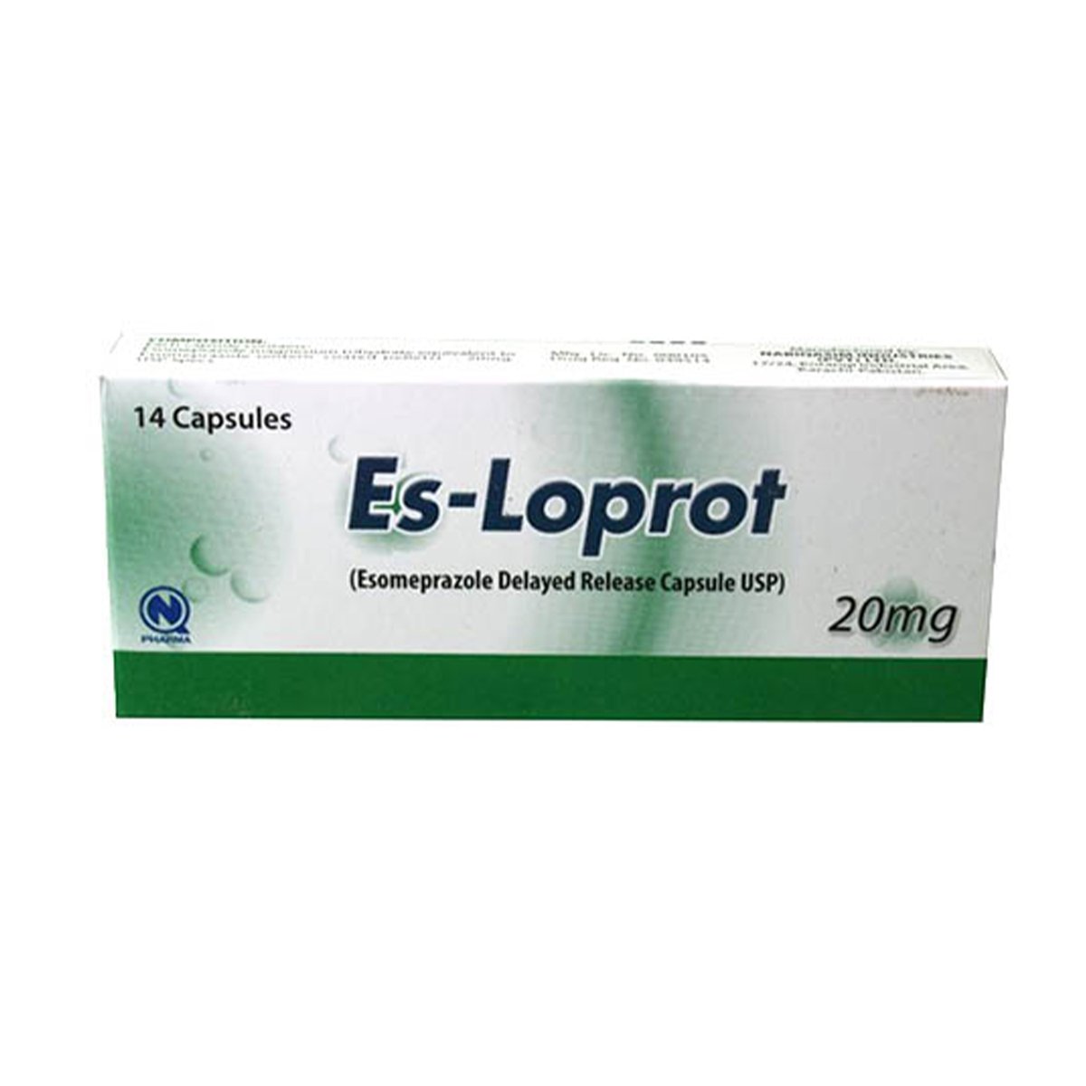 Es-loprot capsule 20 mg 14’s
