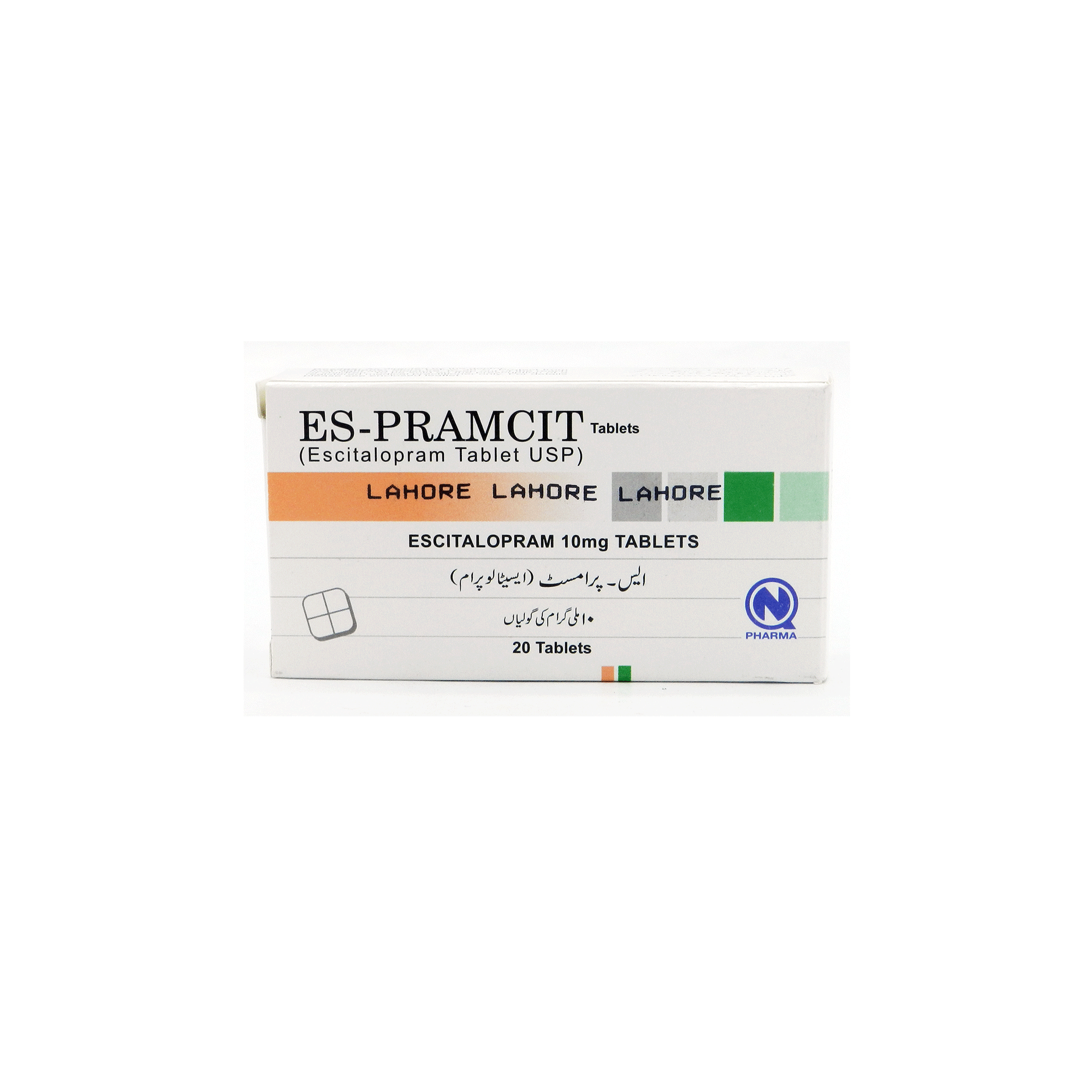 Es-Pramcit tablet 10 mg 20’s