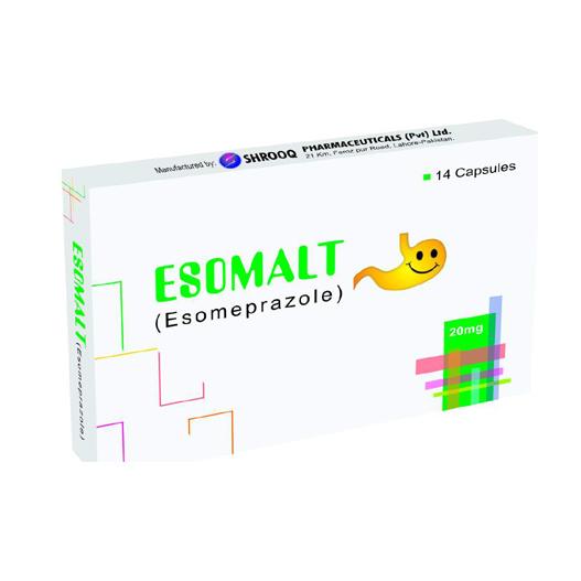 Esomalt capsule 20 mg 14’s