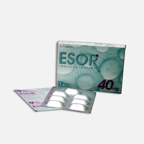 Esor capsule 40 mg 14’s