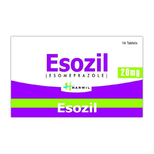 Esozil tablet 20 mg 2×7’s