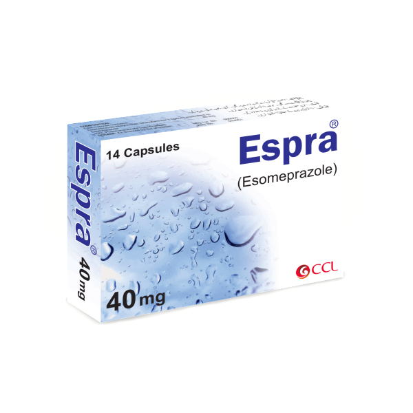Espra capsule 40 mg 14’s