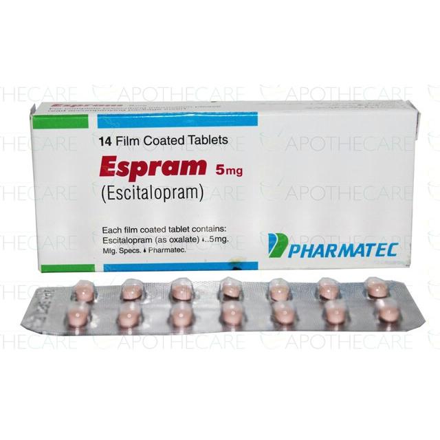 Espram tablet 5 mg 14’s