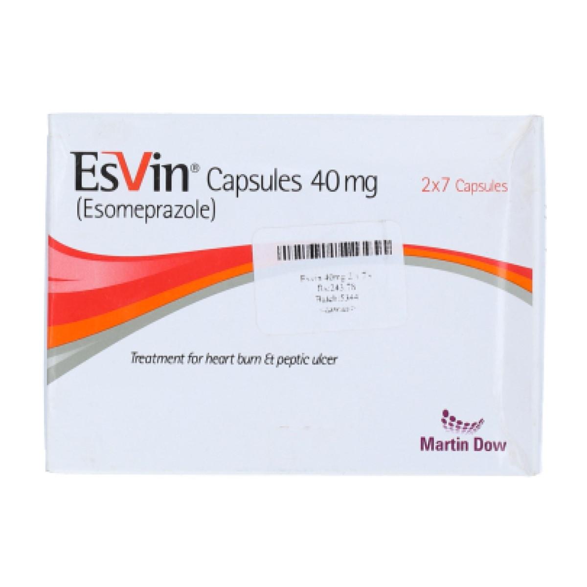 Esvin capsule 40 mg 14’s