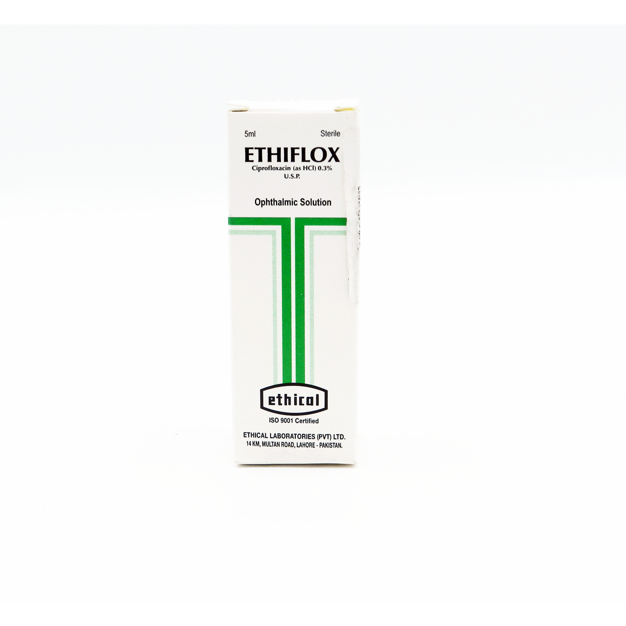 Ethiflox 0.30% Eye Drops 5 ml
