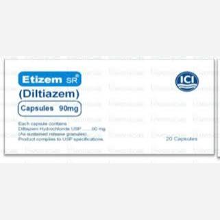 Etizem capsule SR 90 mg 20’s