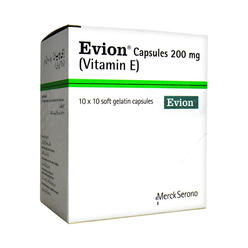 Evion capsule 200 mg 10×10’s