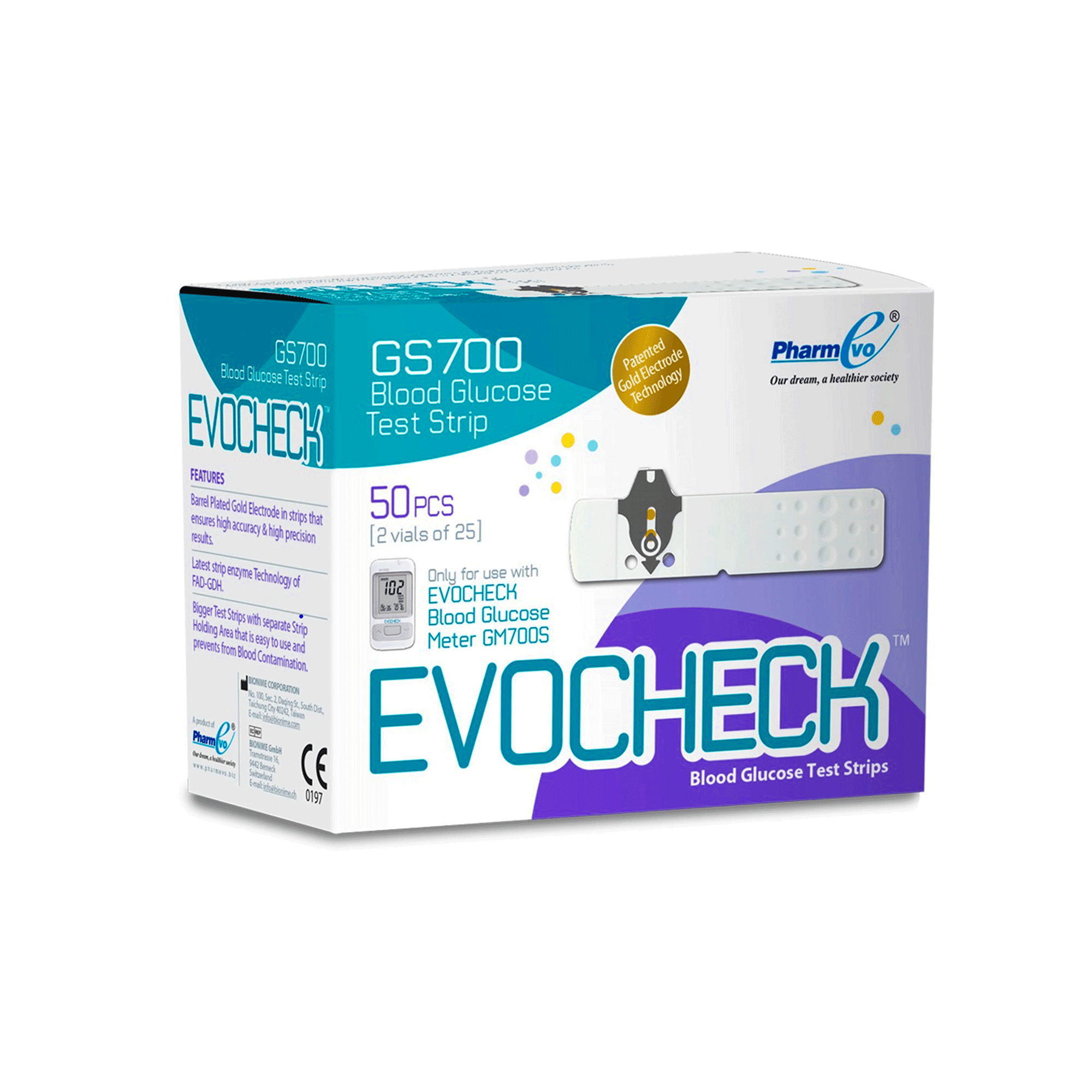 EVOCHECK STRIPS 25