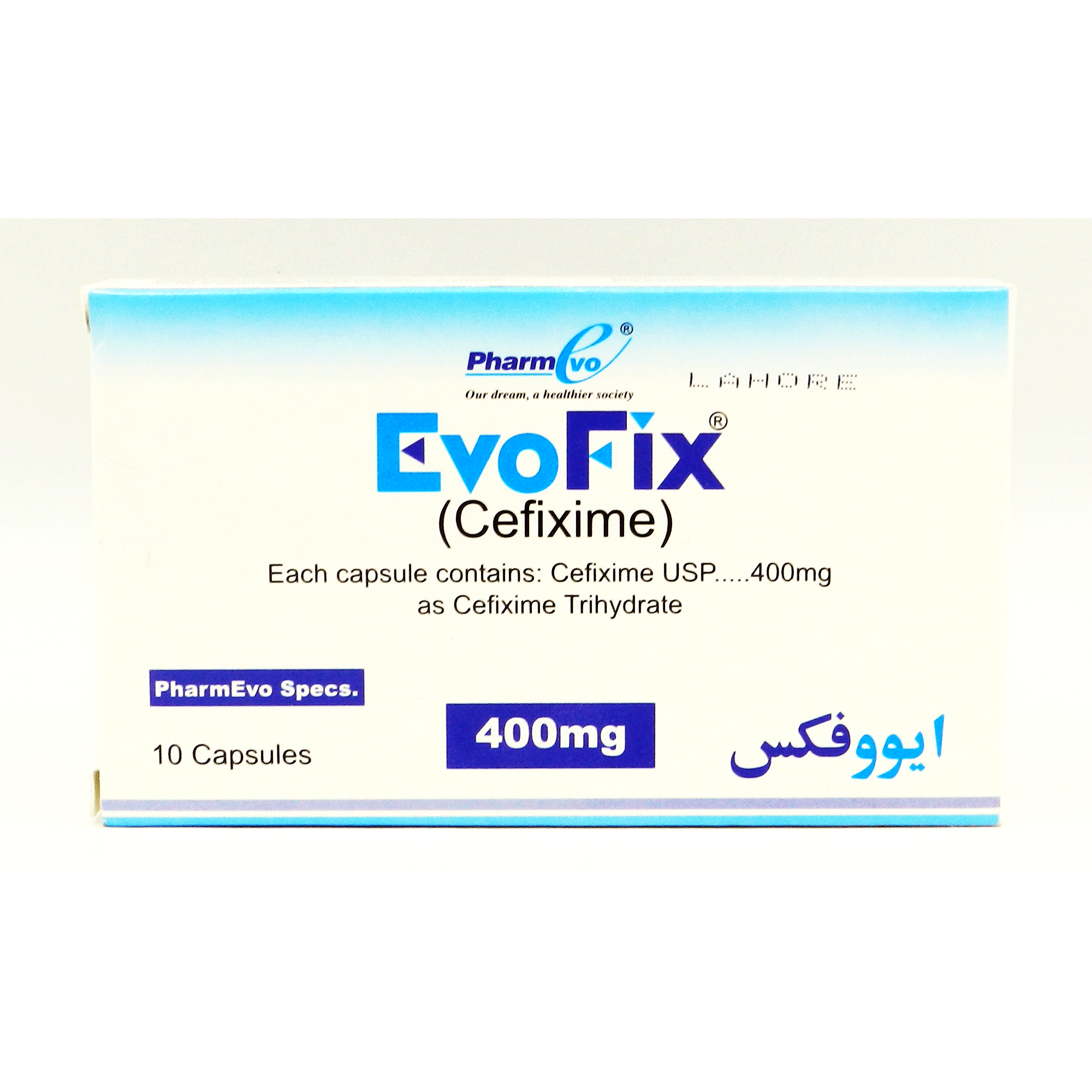 Evofix capsule 400 mg 10’s