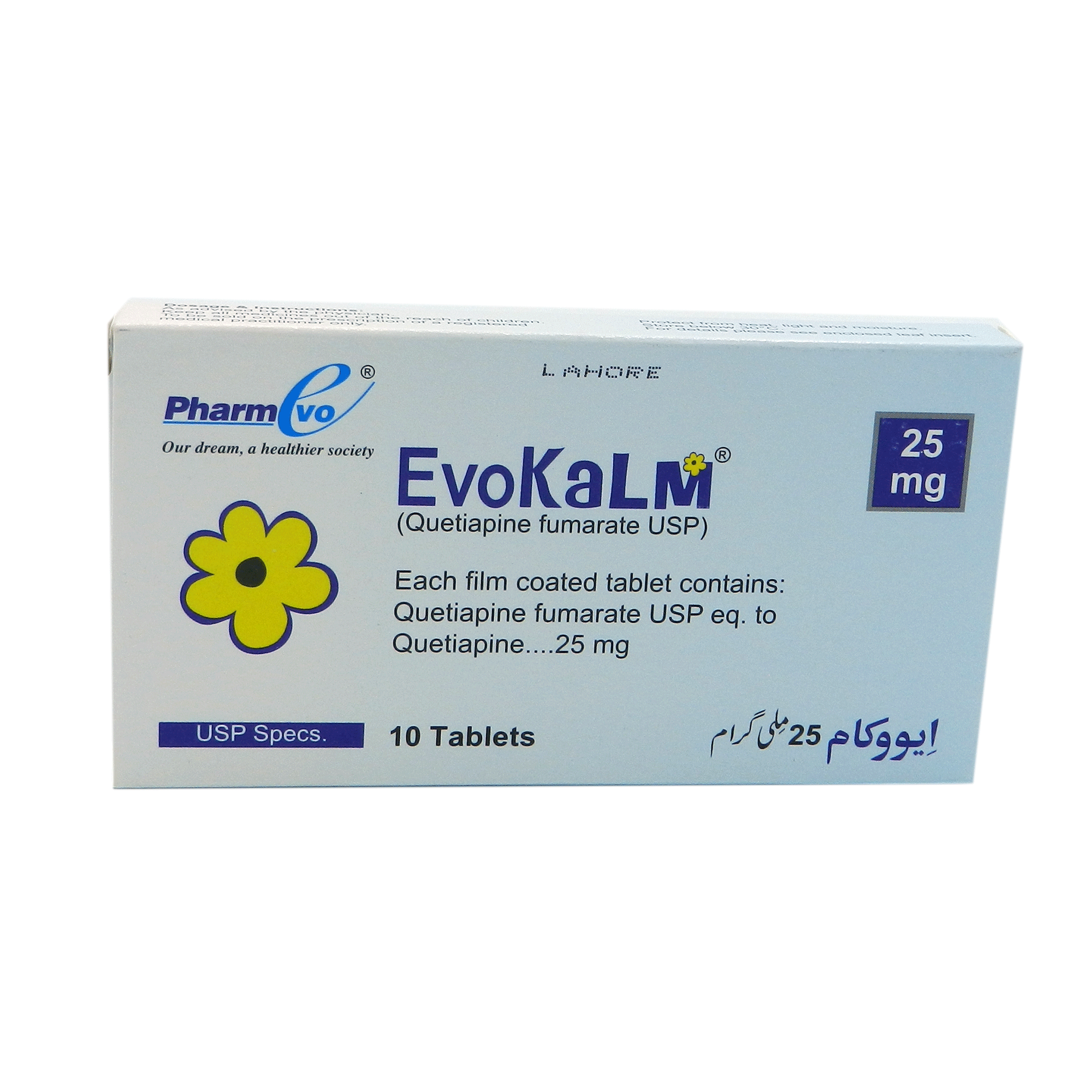 Evokalm tablet 25 mg 10’s