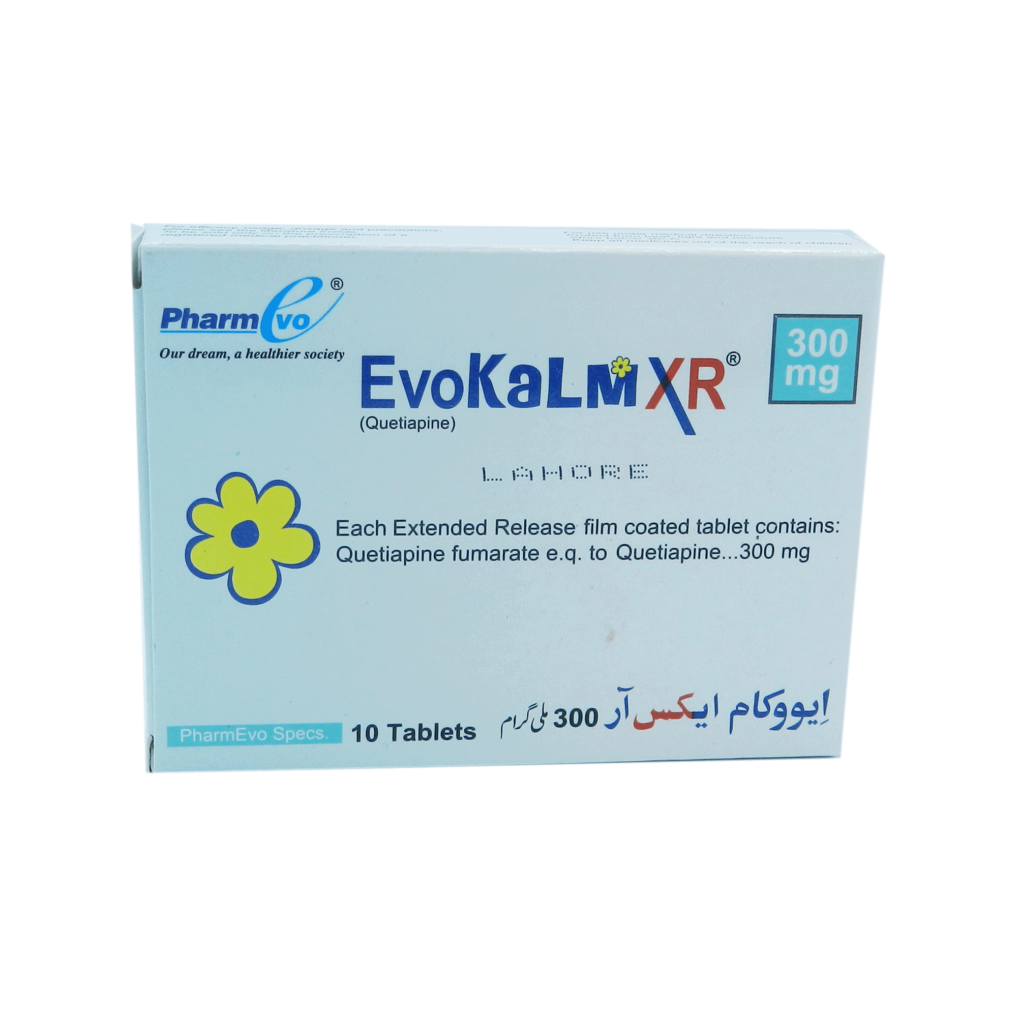 Evokalm tablet XR 300 mg 10’s