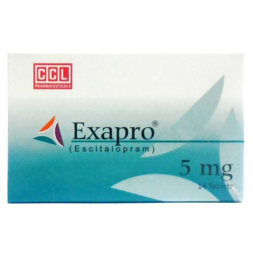 Exapro tablet 5 mg 14’s