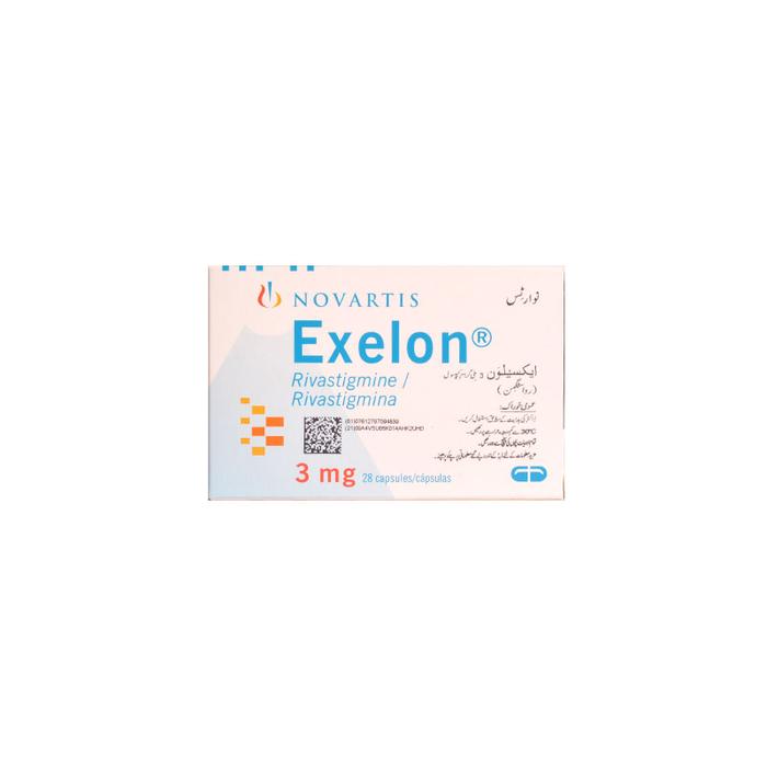 Exelon capsule 3 mg 28’s