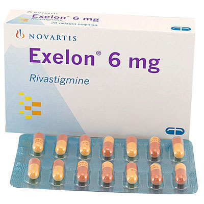 Exelon capsule 6 mg 60’s