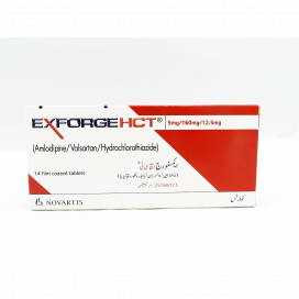 Exforge HCT tablet 5/160/12.5 mg 14’s