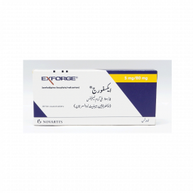 Exforge tablet 5/80 mg 28’s