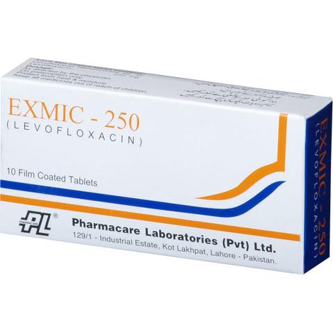 Exmic tablet 250 mg 10’s