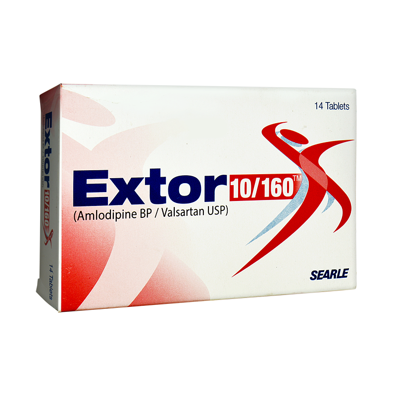 Extor tablet 10/160 mg 14’s