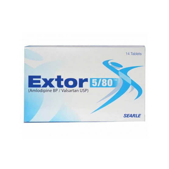 Extor tablet 5/80 mg 14’s