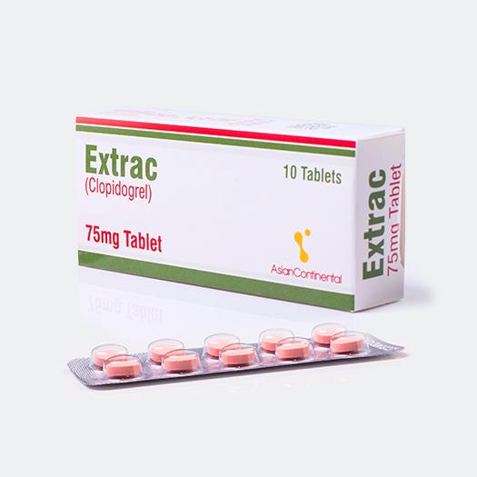 Extrac tablet 75 mg 10’s
