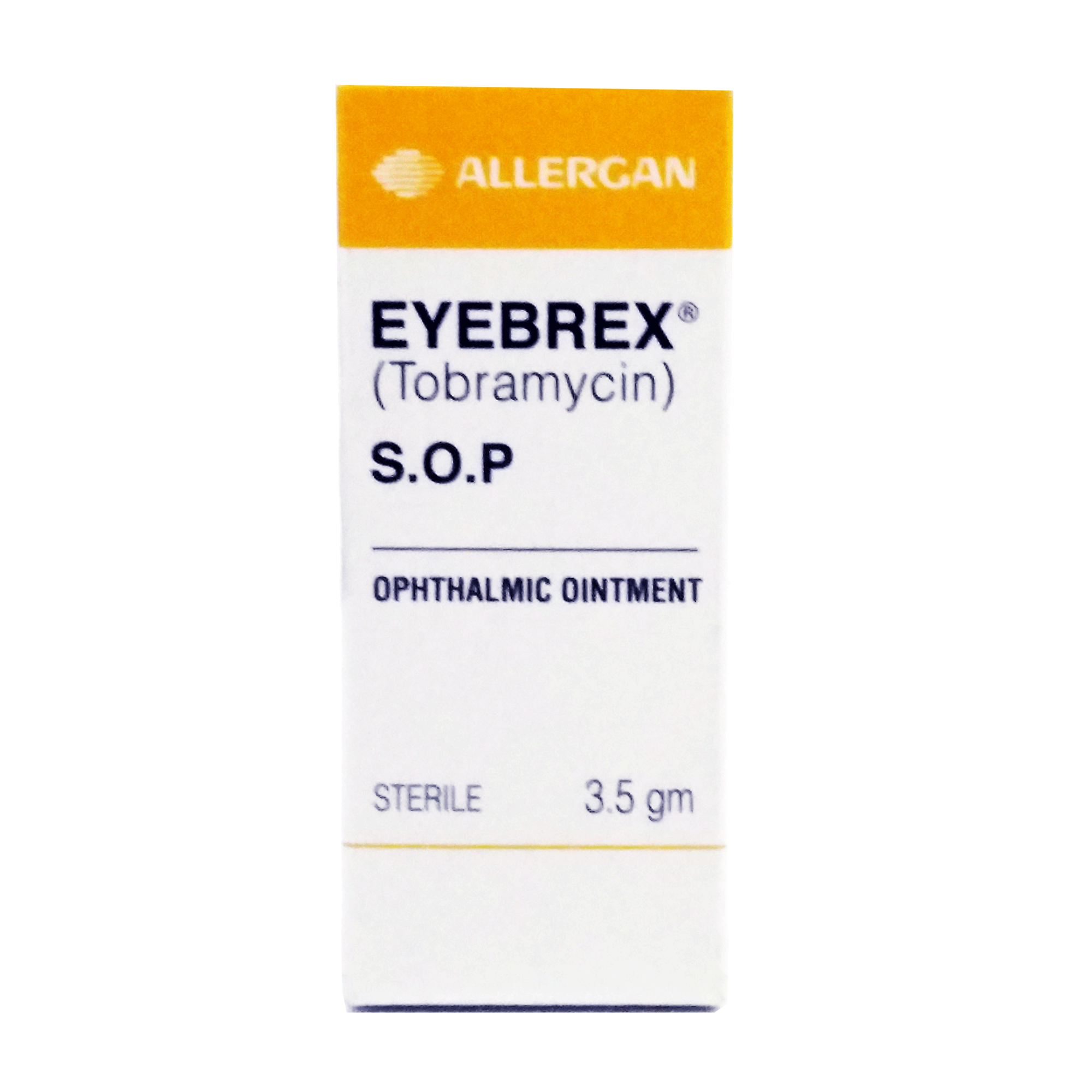 Eyebrex Ophthalmic Oint 0.3% 3.5g