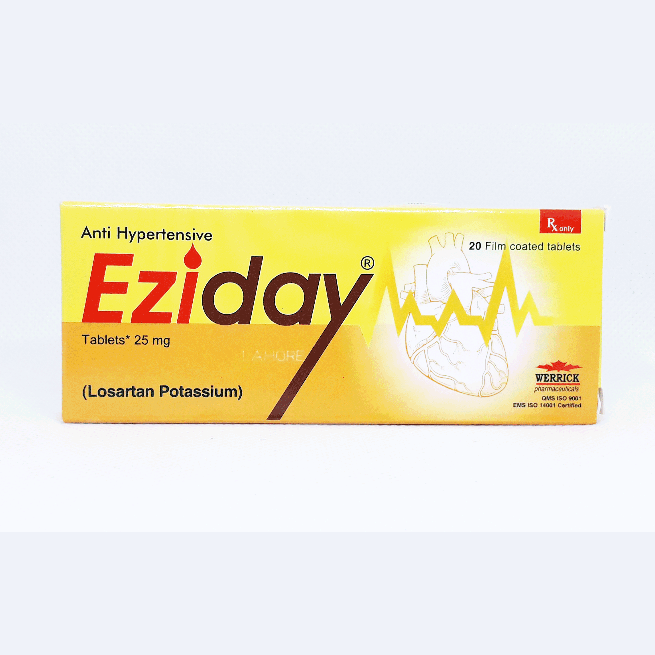 Eziday tablet 25 mg 20’s