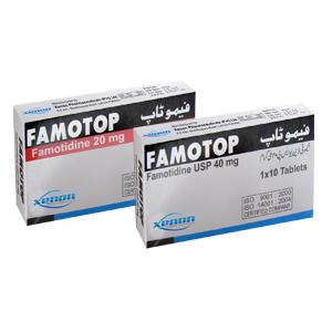 Famotop tablet 40 mg 10’s