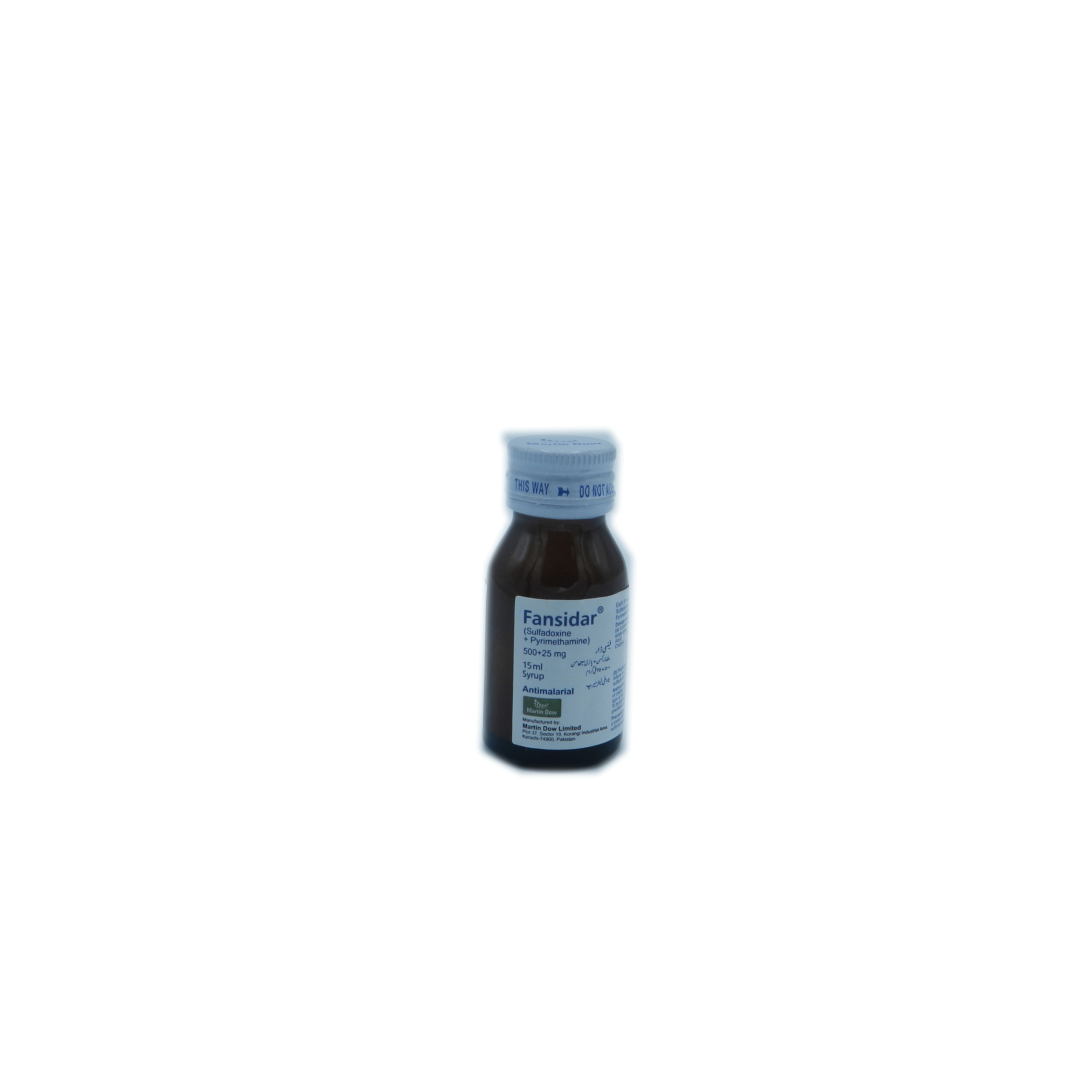 Fansidar suspension 500/25 mg 15 mL