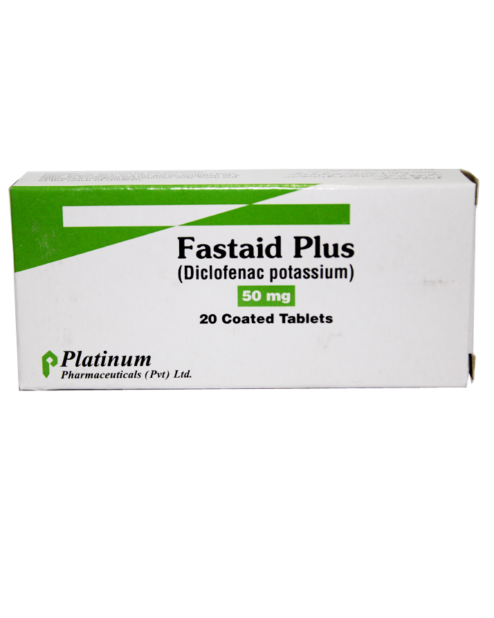 Fastaid Plus tablet 50 mg 10×2’s