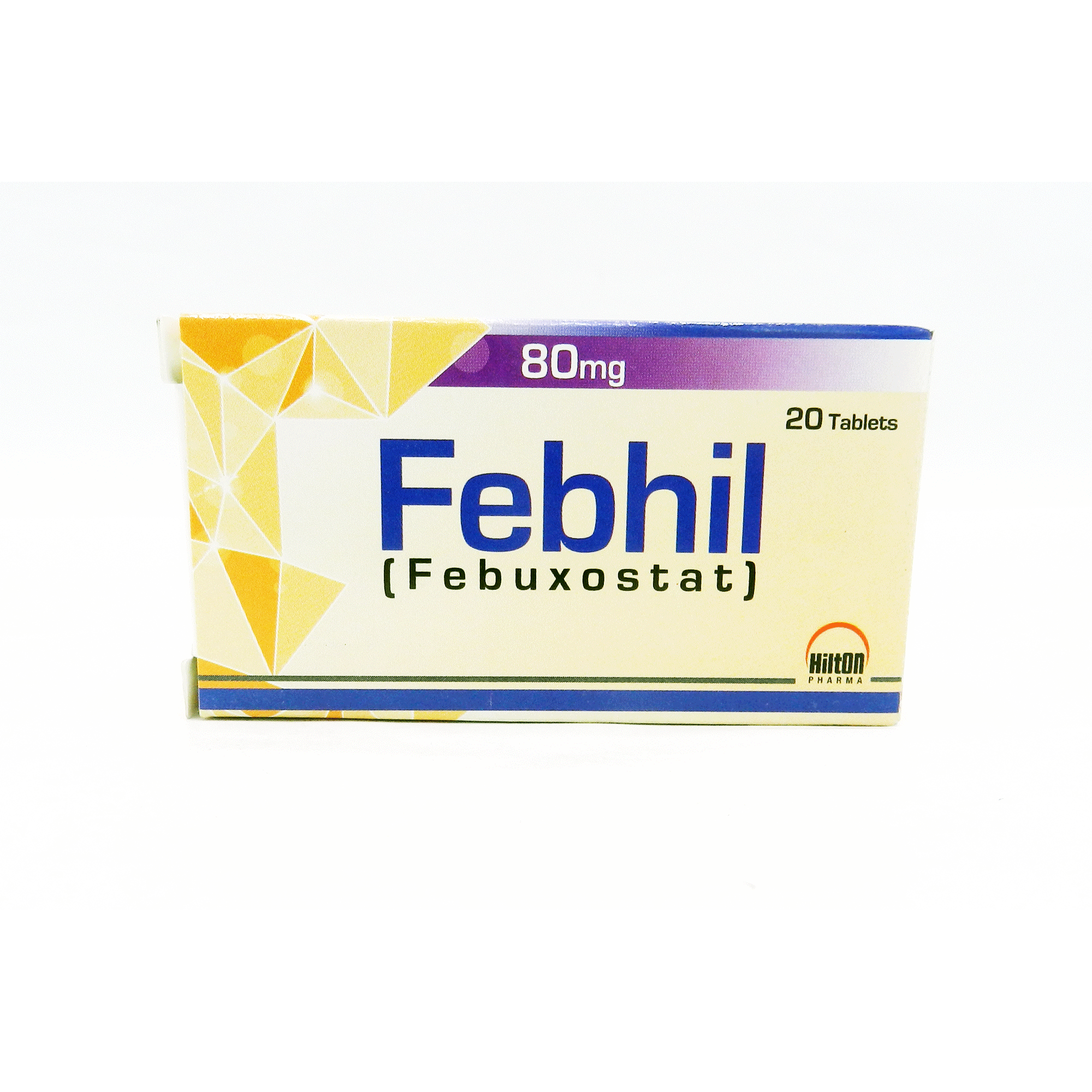 Febhil tablet 80 mg 20’s