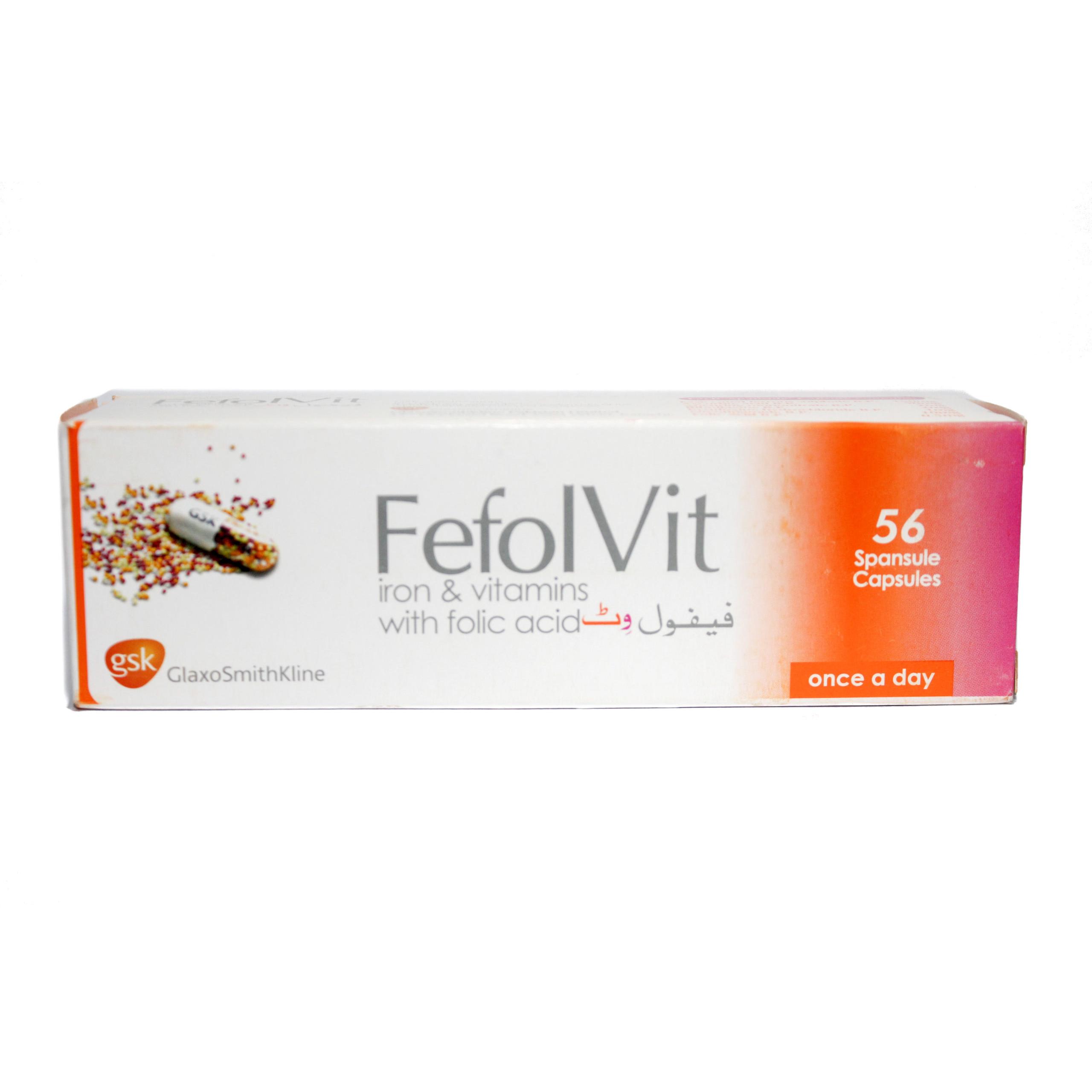 FEFOL VIT SPANSULE 150mg Capsule 56s