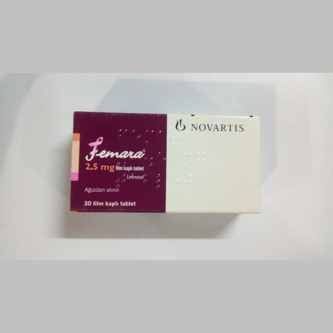 Femara tab 2.5 mg Tablet imported