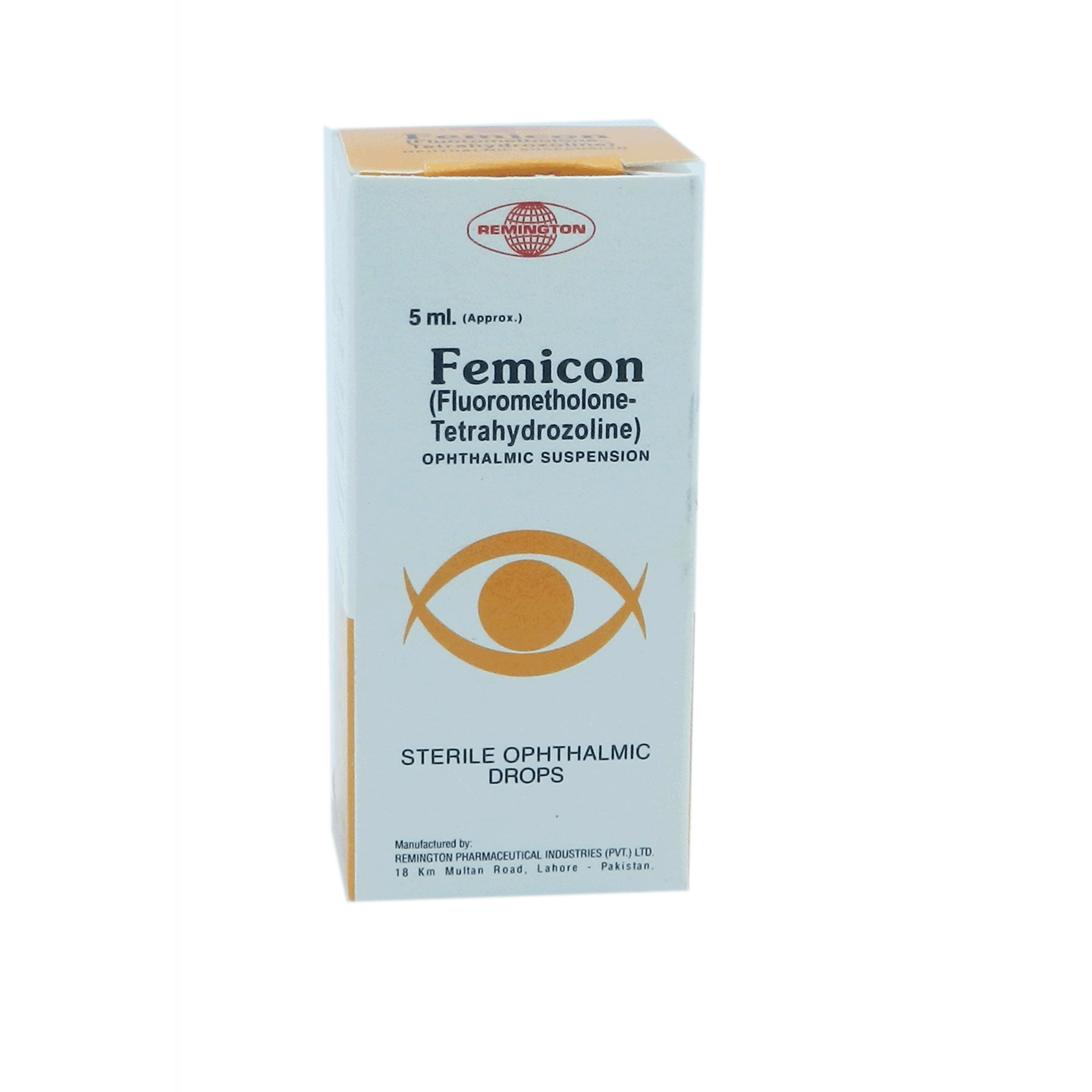 Femicon Eye Drops 0.1/0.025 % 5 mL
