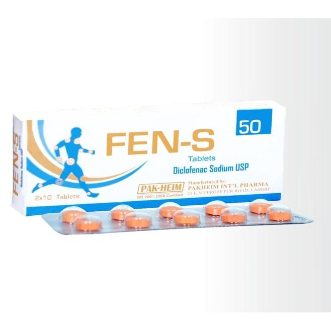 Fen-S tablet 50 mg 2×10’s