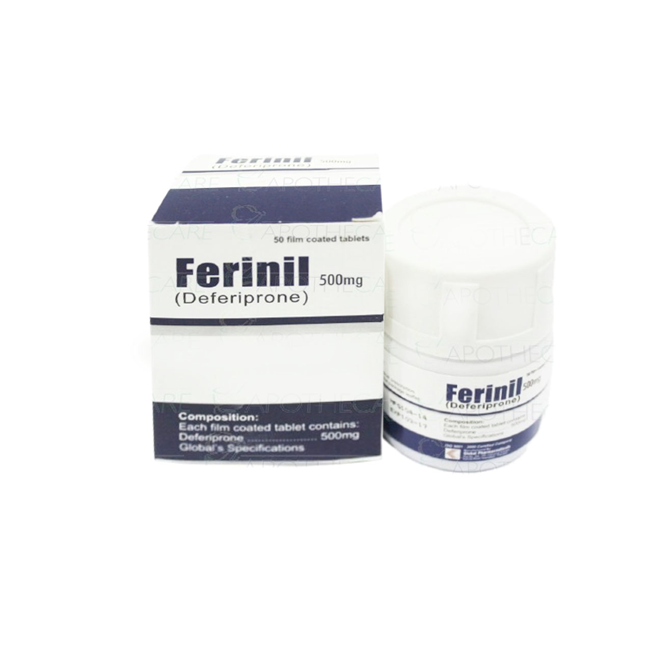 Ferinil tablet 500 mg 50’s