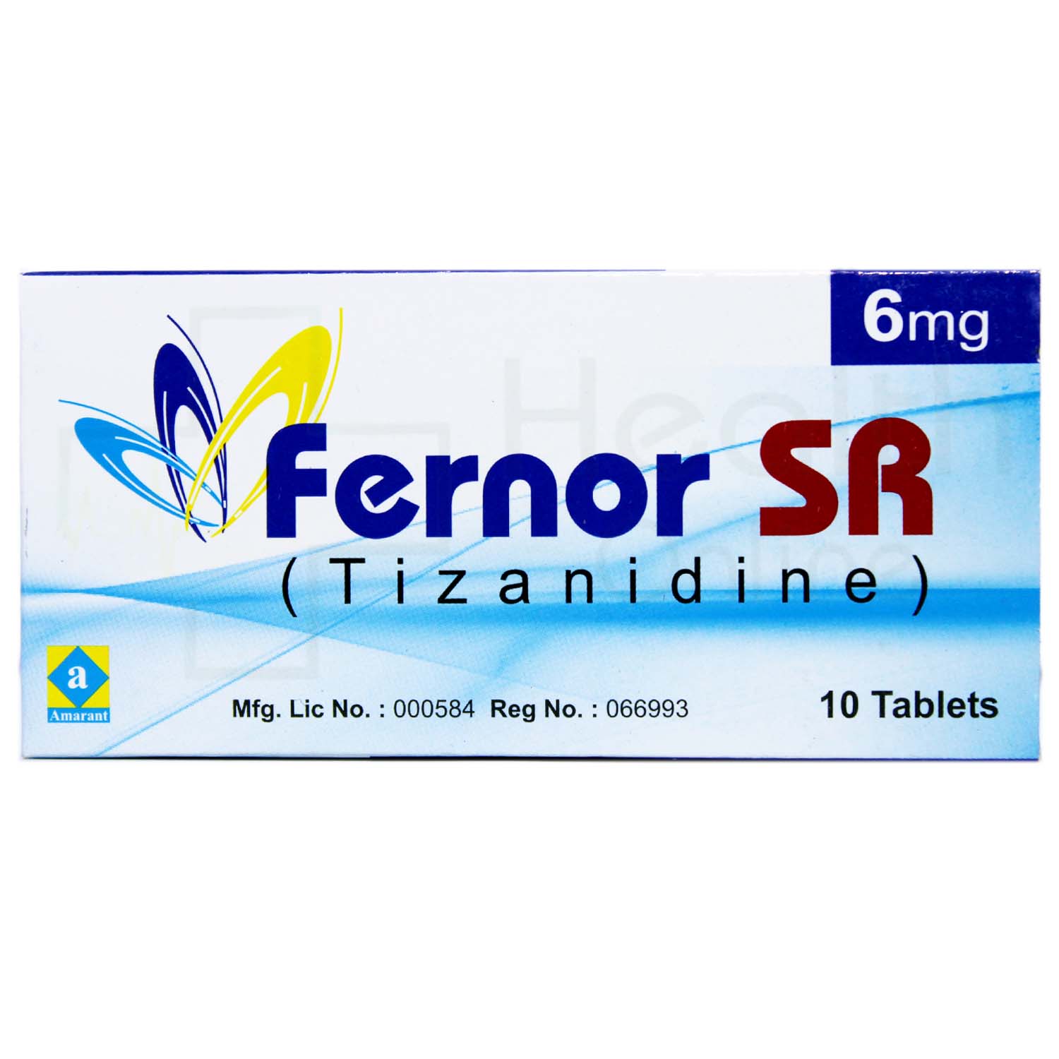Fernor tablet SR 6 mg 10’s