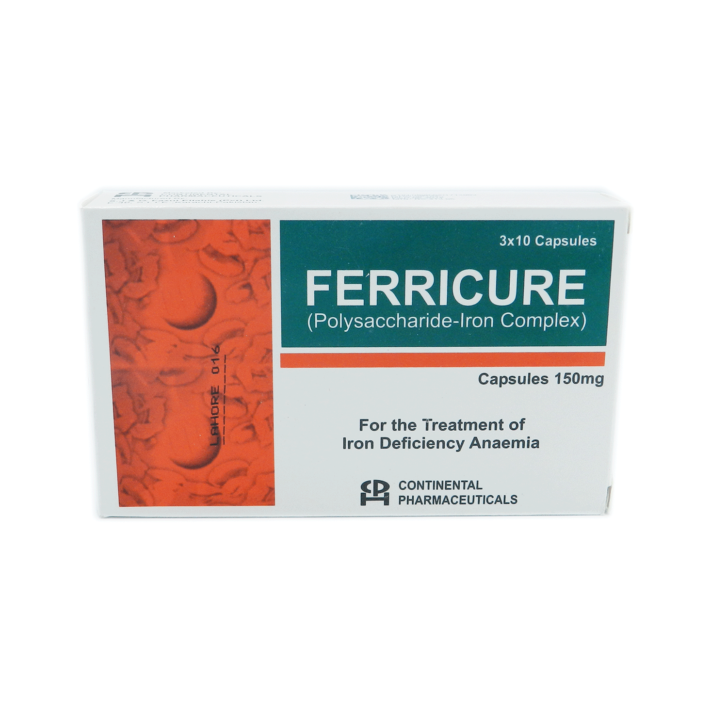Ferricure Cap 150mg 3x10s